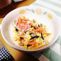 クックDX592G☆'s cooksnap of when they made 彩り抜群！カレーに合う☆カニカマサラダ.