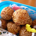 yu-ka-mama's cooksnap of when they made お弁当やおやつに♪さつまいものごま揚げ.