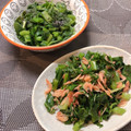 しゅい6's cooksnap of when they made 小松菜桜えび炒め♪簡単.