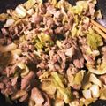Mayumi731's cooksnap of when they made 簡単はやっうまっ！豚肉とキャベツ味噌炒め.