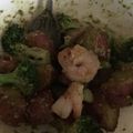 ame-ikuru's cooksnap of when they made えびのジェノベーゼサラダ.