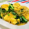 U☆kaoru's cooksnap of when they made にらとはるさめとたまご.