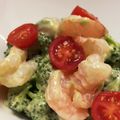 南風♡'s cooksnap of when they made エビマヨ風♡アボカドブロッコリーのサラダ.