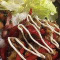 あやたん怪獣's cooksnap of when they made カフェ風＊パプリカと豚肉のライスプレート.
