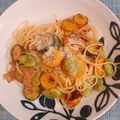 ♡maixxtm♡'s cooksnap of when they made そら豆とベーコンのスパゲティ.