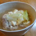 gongmei's cooksnap of when they made 豚肉と豆腐とキャベツ煮.