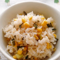 umi☆neco's cooksnap of when they made 簡単★とうもろこしご飯.