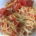 Rayryu123's cooksnap of when they made プロ直伝！完熟トマトのチーズパスタ.