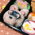 sara0207's cooksnap of when they made どうぶつの森キャラ弁★とたけけ&たぬきち.
