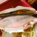 花時計咲いた's cooksnap of when they made お弁当に★レンチン簡単♪ハムのりたまご♡.