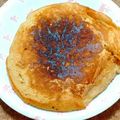 nosso's cooksnap of when they made 砂糖・卵不使用！もっちりパンケーキ.