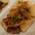Cherryちっち☆'s cooksnap of when they made ほくほく長芋と牛バラ肉の柚子胡椒炒め.