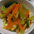 ヨシヨッシー's cooksnap of when they made 小松菜と油揚げの簡単おひたし.