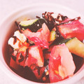 sarii☆☆'s cooksnap of when they made チーズとトマトときゅうりの塩こんぶ和え.