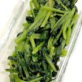 クック甘党。's cooksnap of when they made 副菜やお弁当に♡小松菜ナムル♡冷凍保存可.