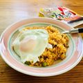 ねっちゃんっ's cooksnap of when they made エバラ『プチッと鍋』で簡単にキムチ炒飯☆.
