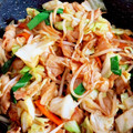 ペッコリーノ♡'s cooksnap of when they made 簡単♡豚肉ともやしとニラの中華炒め☆*。.