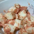 nenona's cooksnap of when they made はんぺんの明太マヨ和えサラダ.
