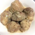 HomaRuu's cooksnap of when they made 里芋と豚ばら肉の巻きコロ煮.
