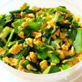 クックF4VFDX☆'s cooksnap of when they made 簡単5分◎フライパンでふわふわ卵のニラ玉.