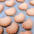 ぴんくの苺's cooksnap of when they made さくさく☆たまごクッキー.