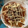 hakobetet's cooksnap of when they made 小麦粉と卵のフライパンお好み焼き.