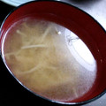kibunya16's cooksnap of when they made ✿えのきと油揚げのお味噌汁✿.