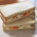 低カロ探検隊's cooksnap of when they made 茹で卵を挟むだけ！時短のズボラ卵サンド.