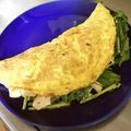 みみ母's cooksnap of when they made ルッコラオムレツ.