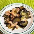 Libimama's cooksnap of when they made 茄子と鶏肉の塩麹炒め.