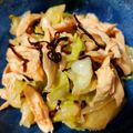 mads95's cooksnap of when they made ☆ささみとキャベツのレンチン塩昆布和え♪.