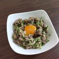 スポボブ's cooksnap of when they made さば缶ユッケ.