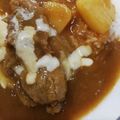 クックG55PTT☆'s cooksnap of when they made 圧力鍋5分ごろごろ牛すじカレー市販ルー.