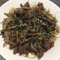 HomaRuu's cooksnap of when they made 牛肉とごぼうと春雨のきんぴら.