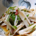 おらんでう～たん's cooksnap of when they made 春を楽しむ。うどの下処理と梅シソ和え.