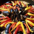 杏朱姫's cooksnap of when they made 簡単‼フライパンひとつ紫にんじんパエリヤ.