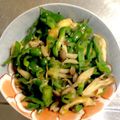 クックNHVKXL☆'s cooksnap of when they made ☆余り物☆ピーマンとしめじの鰹節和え.