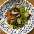きなきなこん's cooksnap of when they made ナスとピーマンのレンチン♪ポン酢あえ.