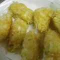 由芽15's cooksnap of when they made たまねぎだけでメンチ？カツ.