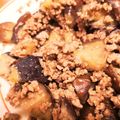 BOSHI⭐″'s cooksnap of when they made 簡単！ナスと合挽き肉のピリ辛炒め.