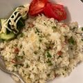 ぼちりん's cooksnap of when they made 玉ねぎとピーマンのバターライス.