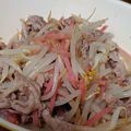 チモリン's cooksnap of when they made 豚肉もやし紅生姜の炒め物.