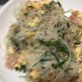shoyshoy's cooksnap of when they made 春雨と豆苗の中華風炒め物.