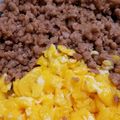 クック3B4H42☆'s cooksnap of when they made 簡単！三色そぼろ丼.