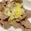 ァーャ's cooksnap of when they made 豚タンのネギ塩レモン焼き.