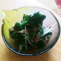 とっくんとっちん's cooksnap of when they made さわやかぁ～♪モロヘイヤとわかめの酢の物.