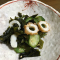 ★ＡＹ★'s cooksnap of when they made わかめとちくわときゅうりの酢の物.