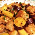 ☆あづさ☆'s cooksnap of when they made 鶏肉とさつまいもの甘辛オイスター♪.