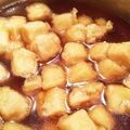 おおかなぼぅ's cooksnap of when they made もっちり～生麩みたい♡高野豆腐の揚げ煮.