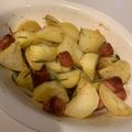 クックCUWVHG☆'s cooksnap of when they made ソーセージとじゃがいものオーブン焼き.